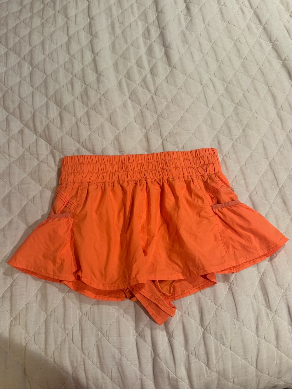 Free People Movement Get Your Flirt on Shorts - Coral